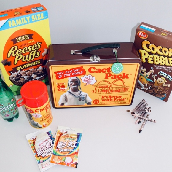 TRAVIS SCOTT X MCDONALDS Cactus Pack Vintage Lunch Box - Picture 2 of 8